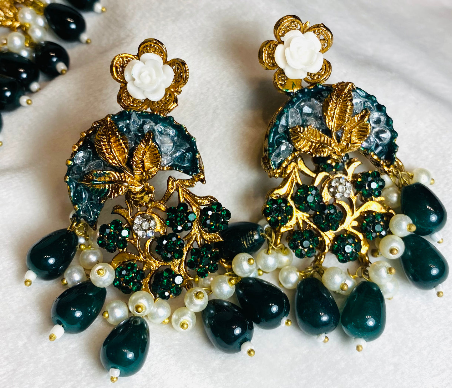 Crush Stone 3 Piece Set Green