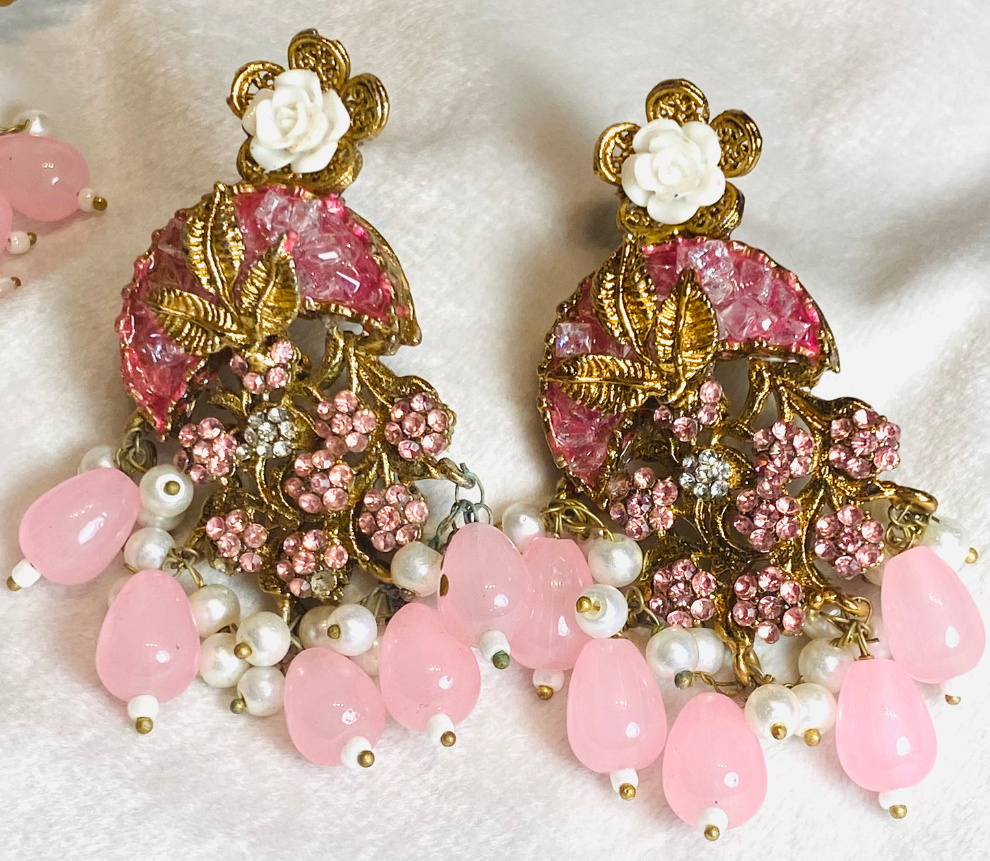 Crush Stone 3 Piece Set Pink