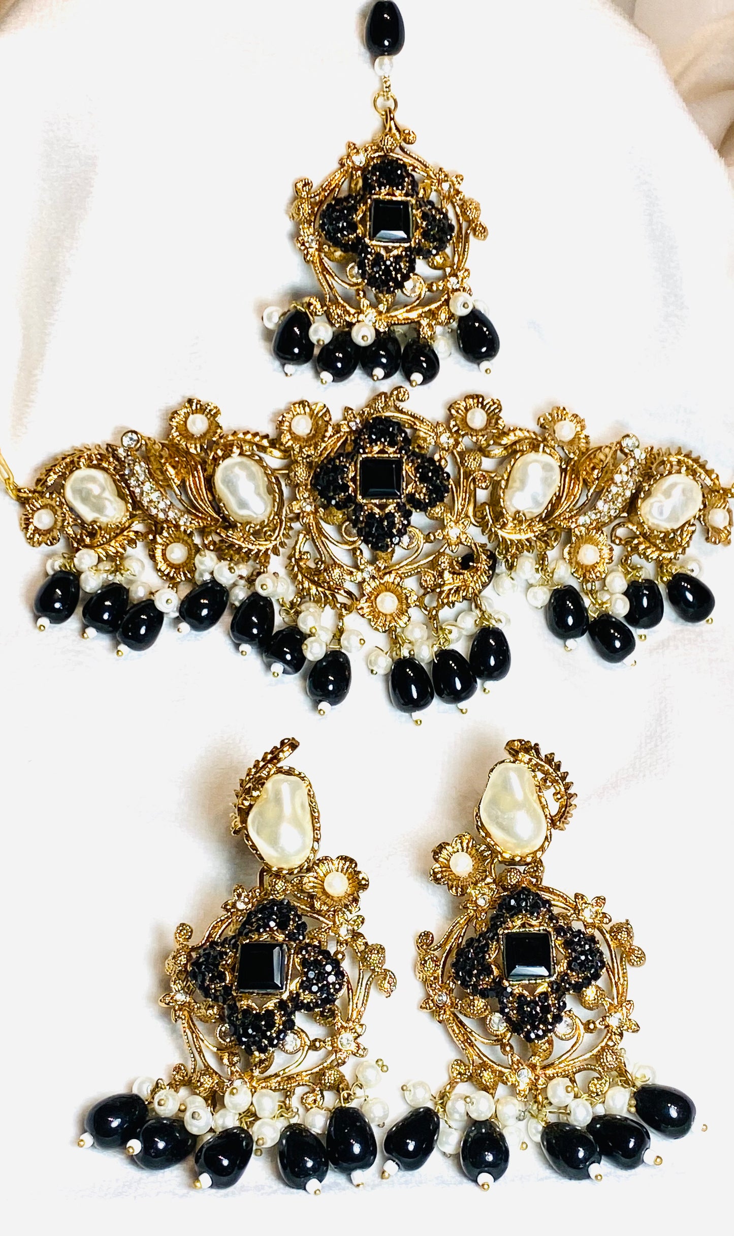 Parveen 3 Piece Set Black