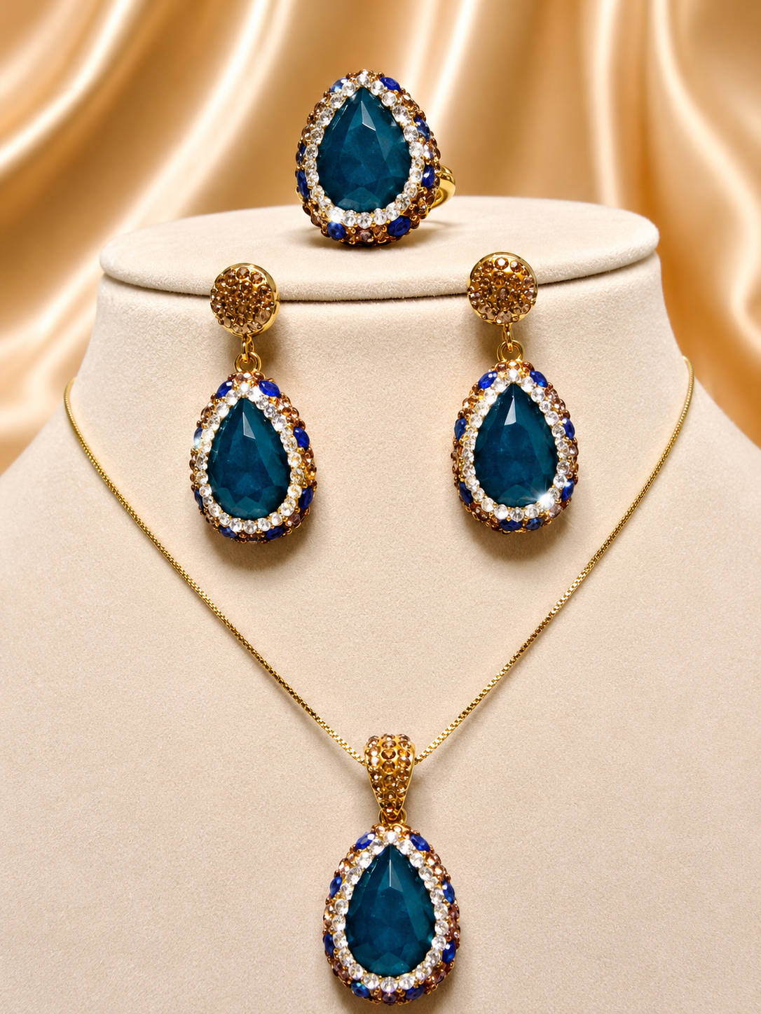 Jade 3 Piece Set Blue