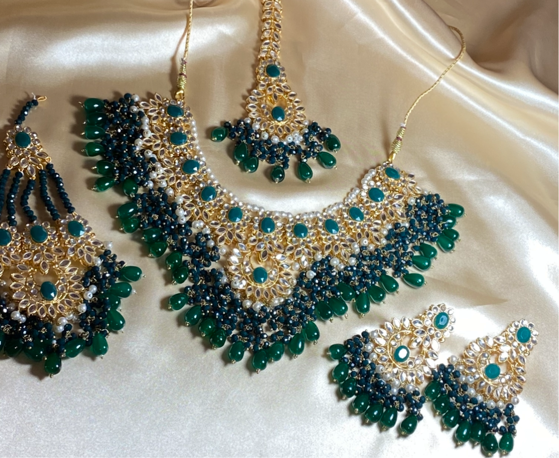 Green & Gold 4 Piece Set