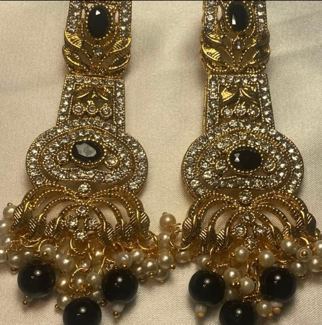 Alia Earrings in Gold Finish