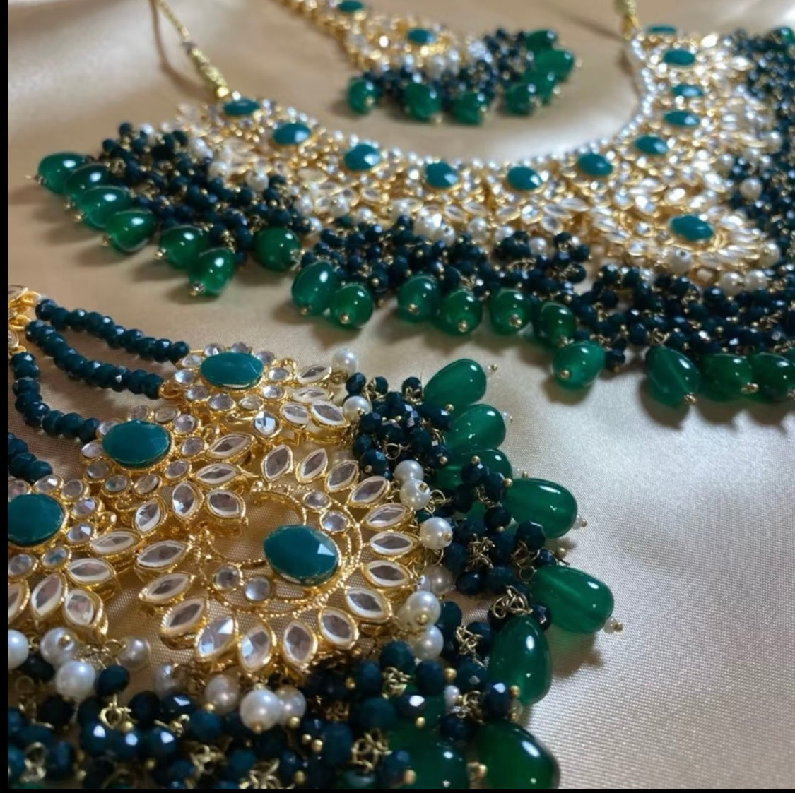 Green & Gold 4 Piece Set