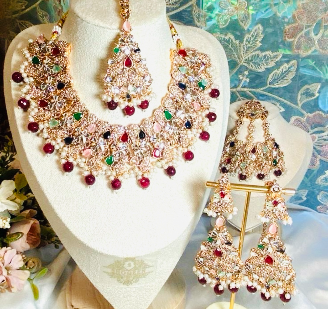 Multi Coloured 4 Piece Set