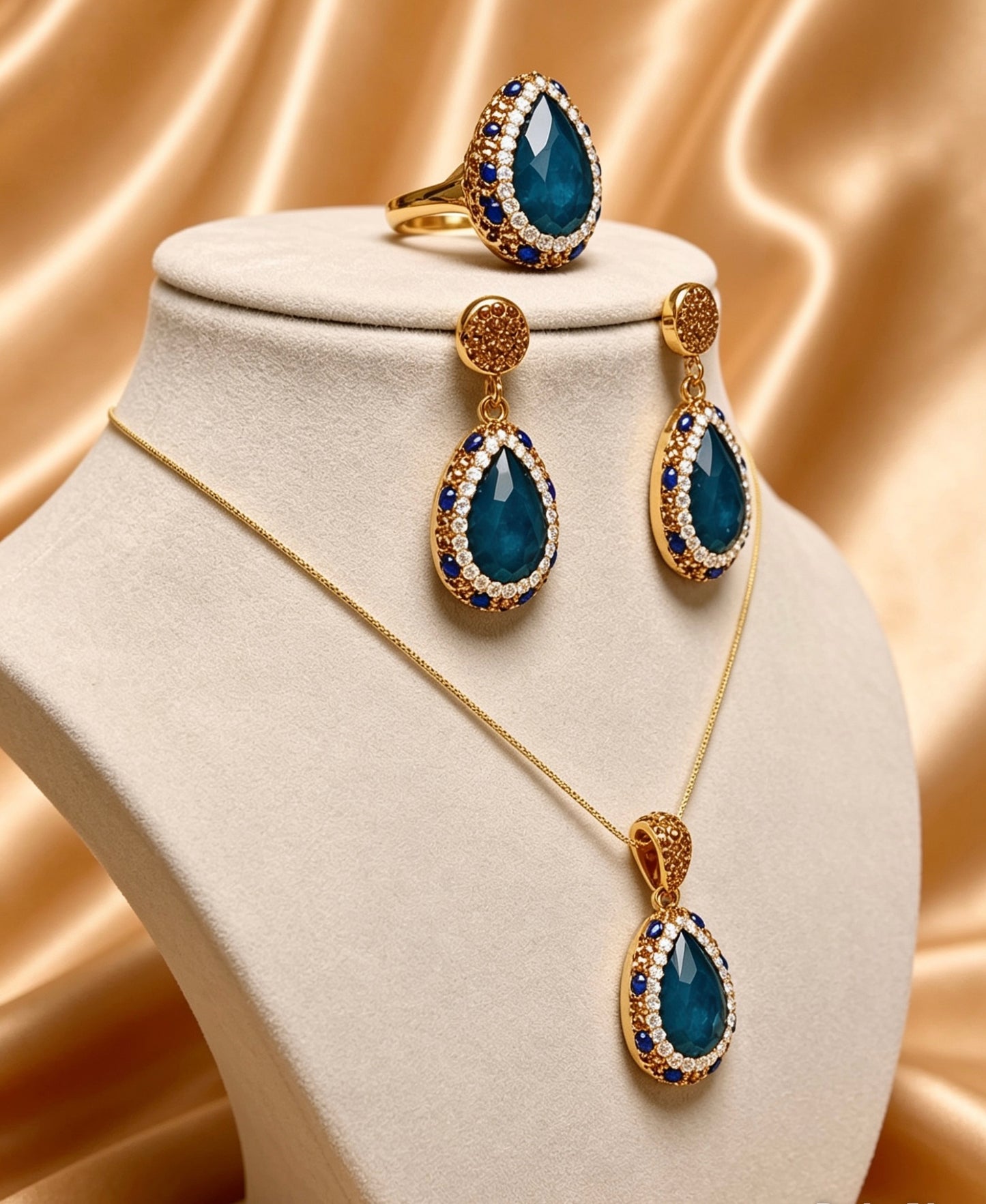 Jade 3 Piece Set Blue