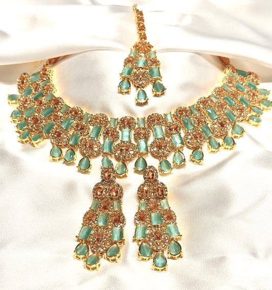 Mint & Gold 3 Piece Set