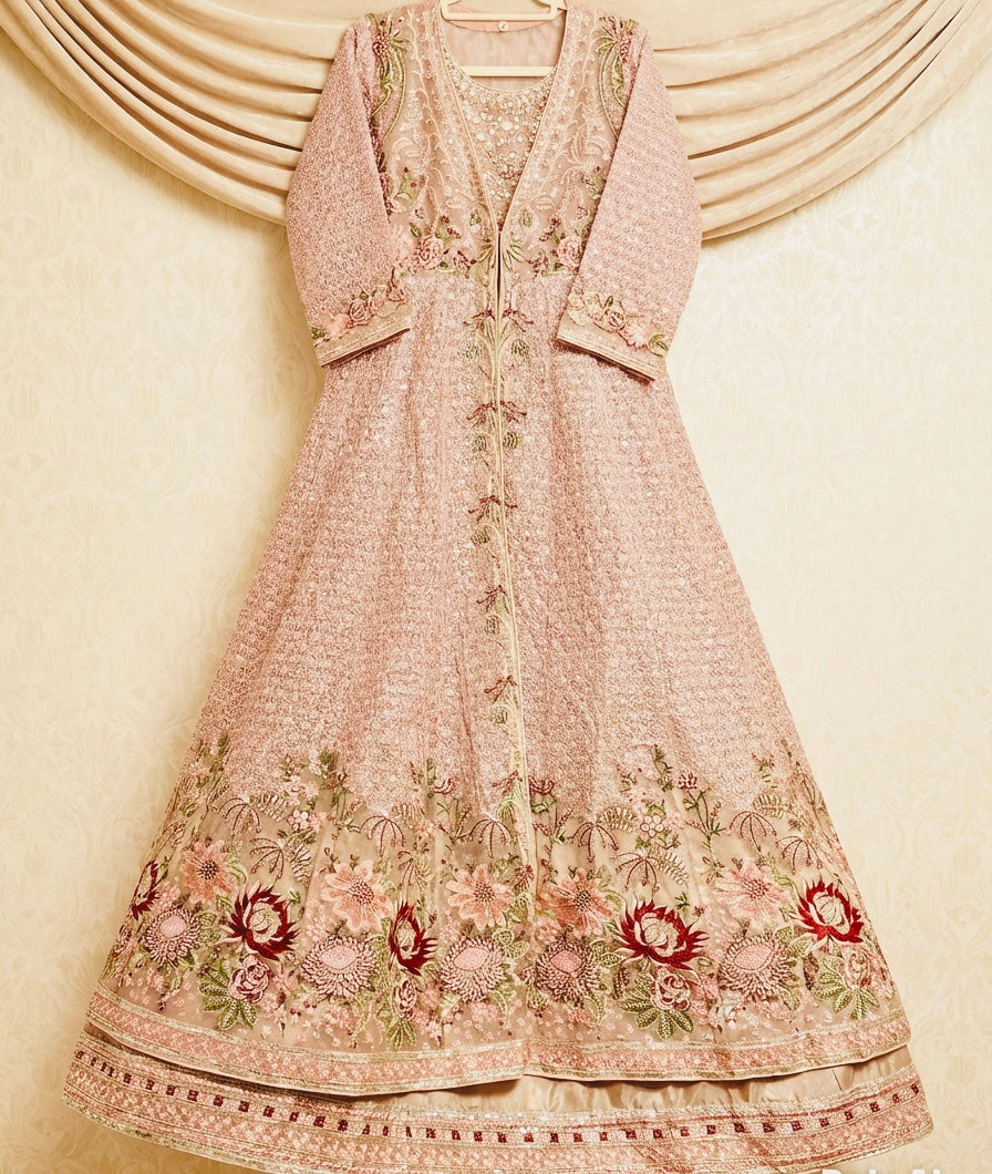 Flair Flower Gown Mauve