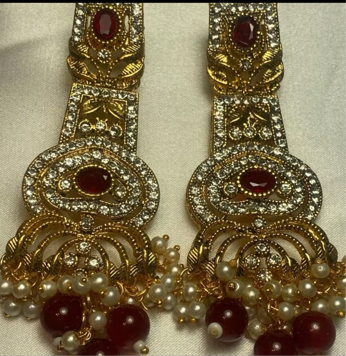 Alia Earrings in Gold Finish