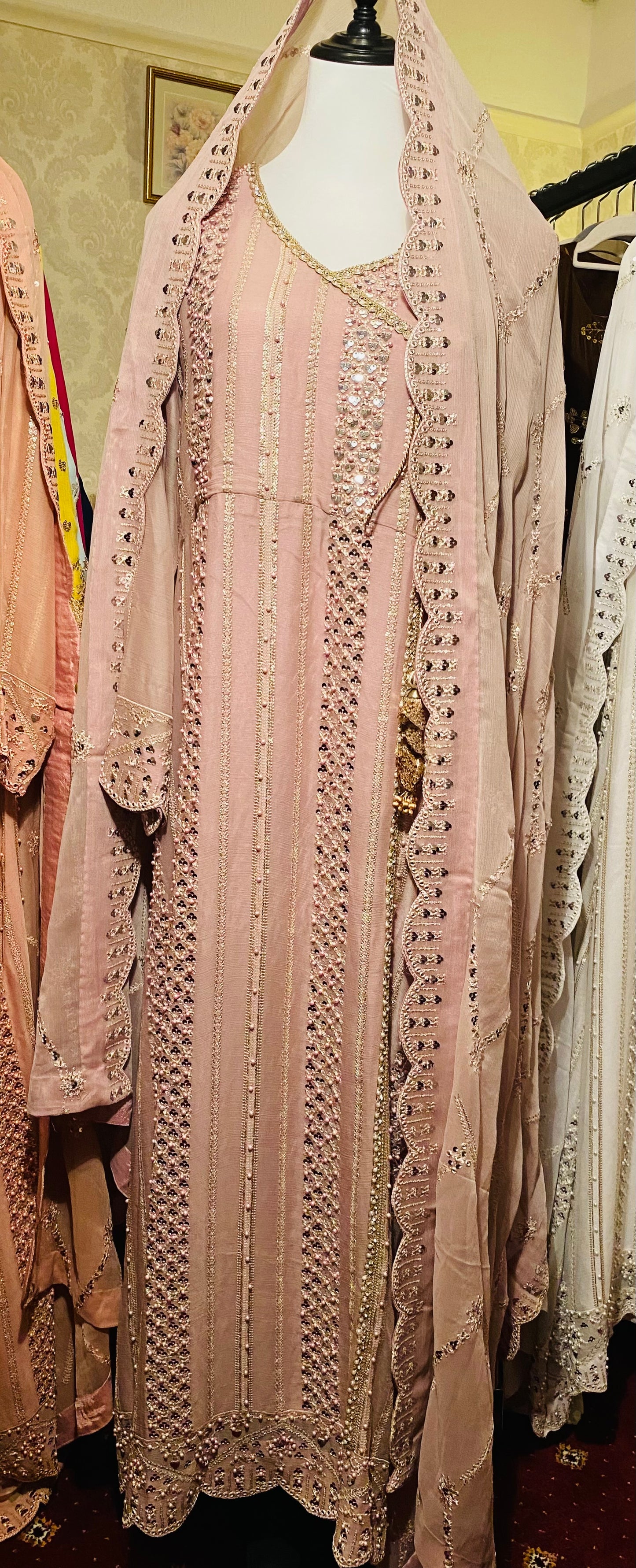 Angrakha Design Pink/Mauve