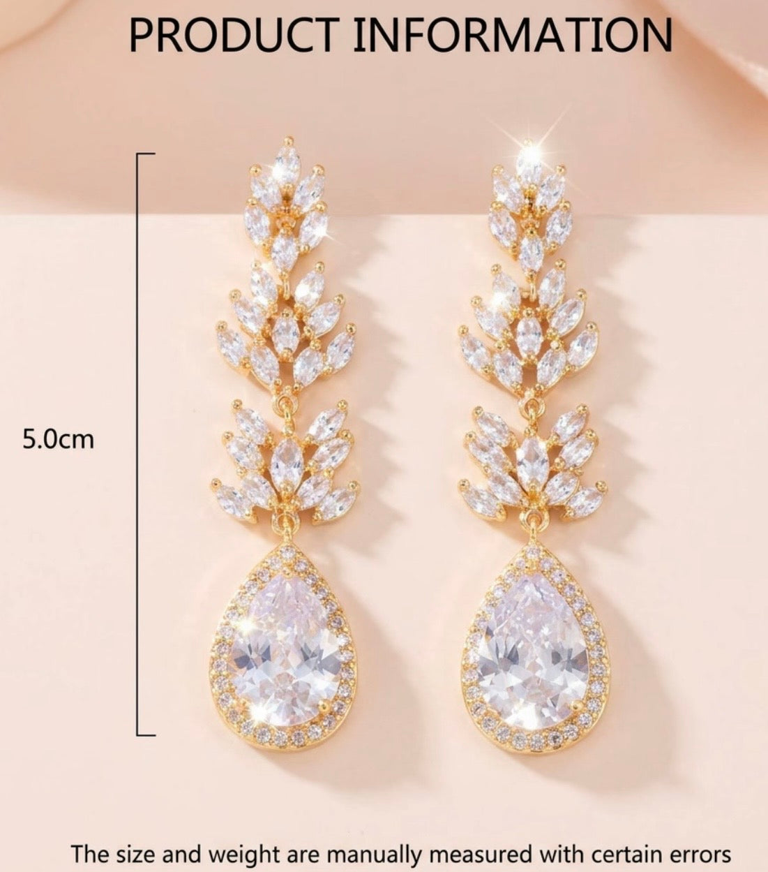 Gold Drop Earrings