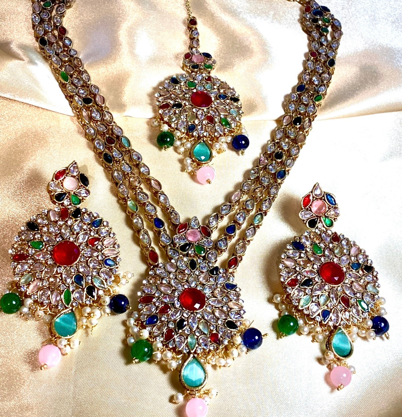 Multi Mala 3 Piece Set 02