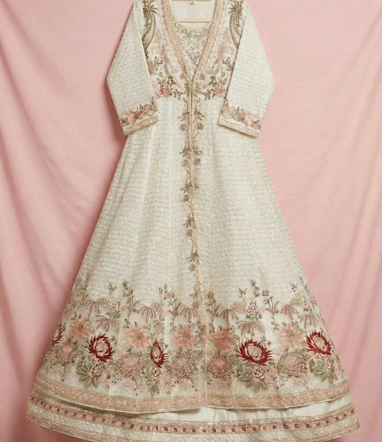 Flair Flower Gown White.