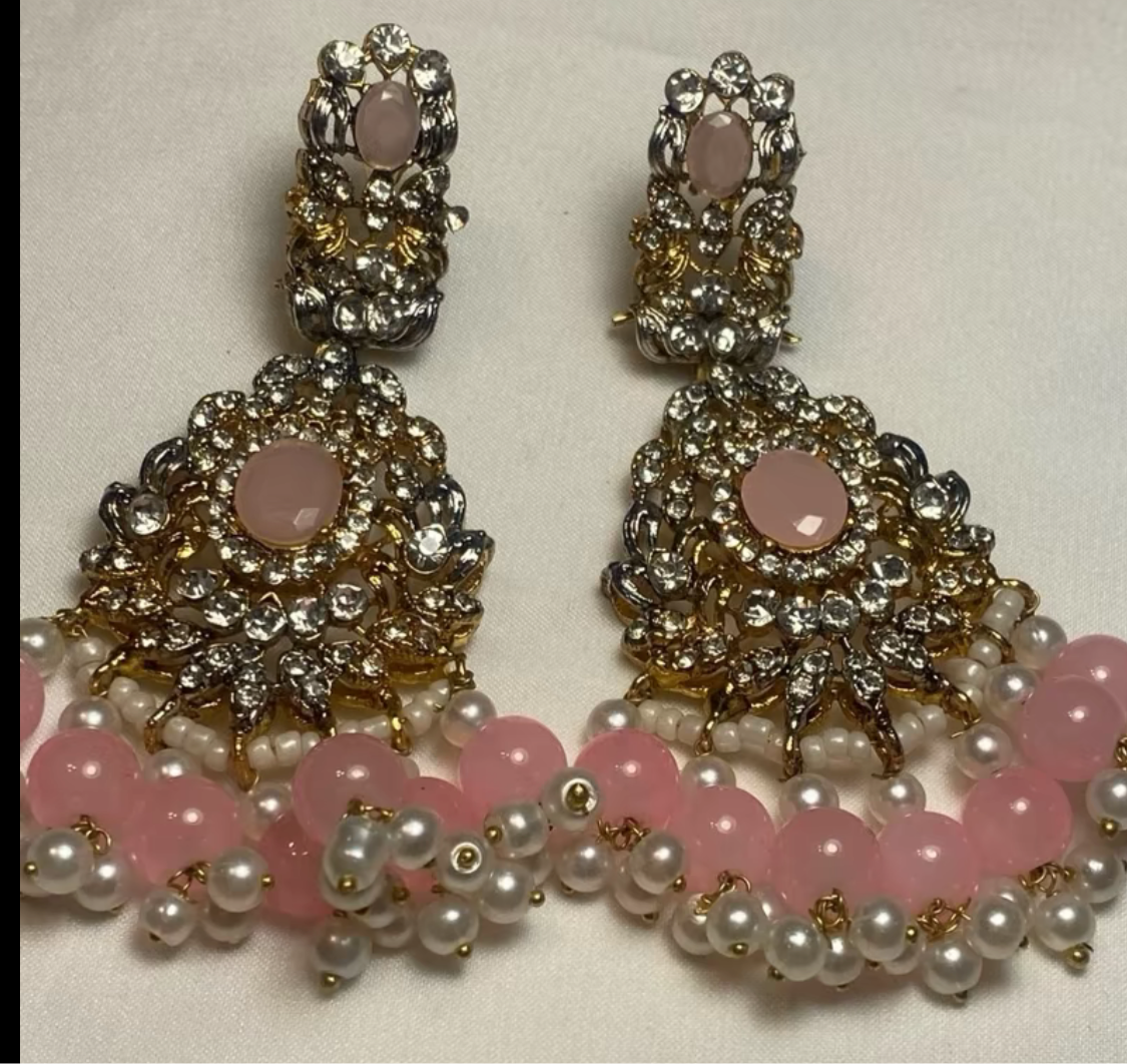 Naz Earrings in Gold Finish