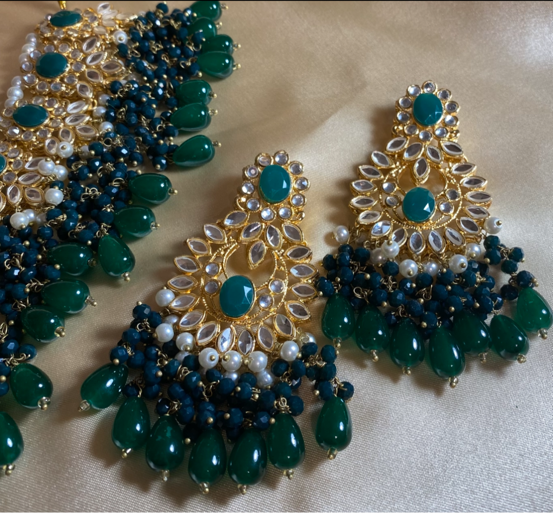 Green & Gold 4 Piece Set