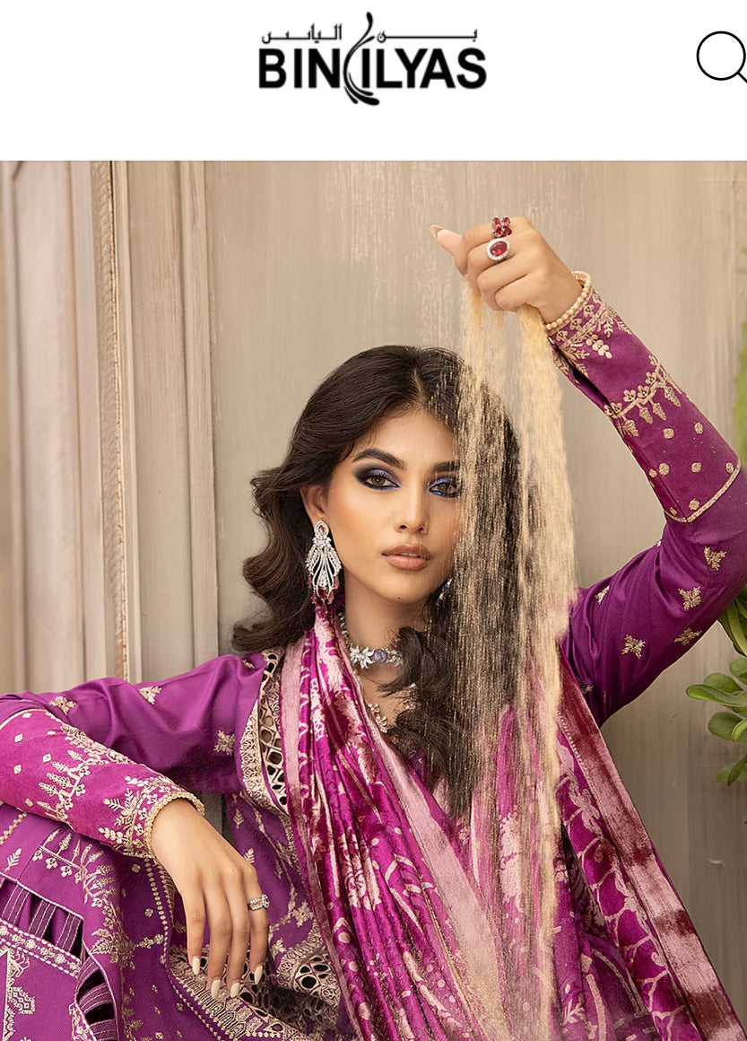 Bin Ilyas Winter Suit With Palachi Shawl Unstitched