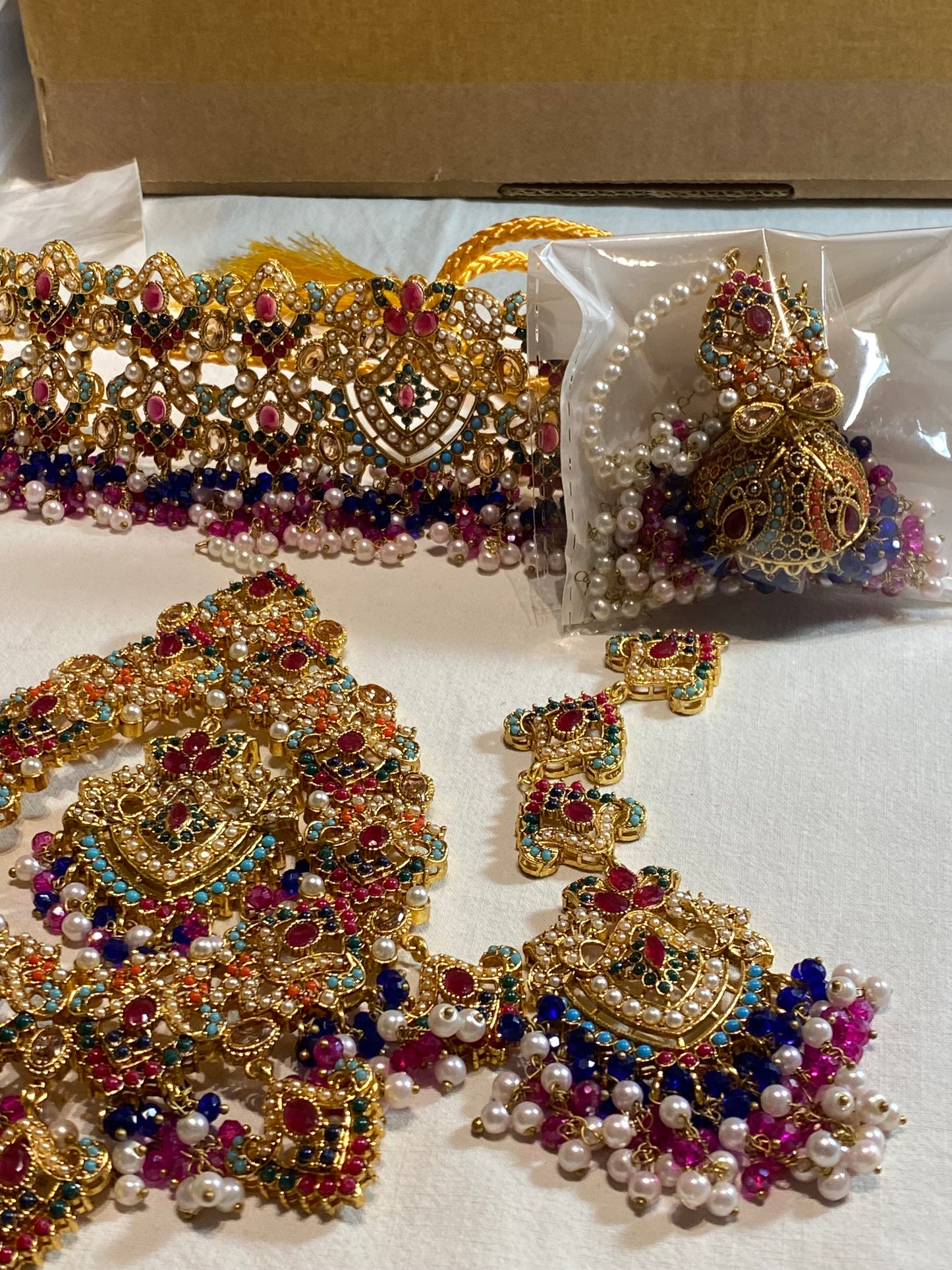 Hiba 4 Piece Set Multi Purple