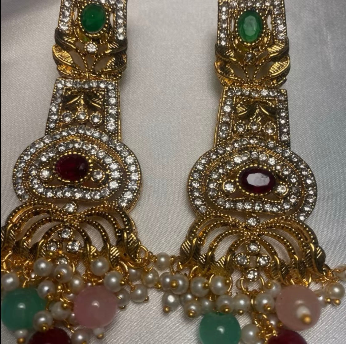 Alia Earrings in Gold Finish