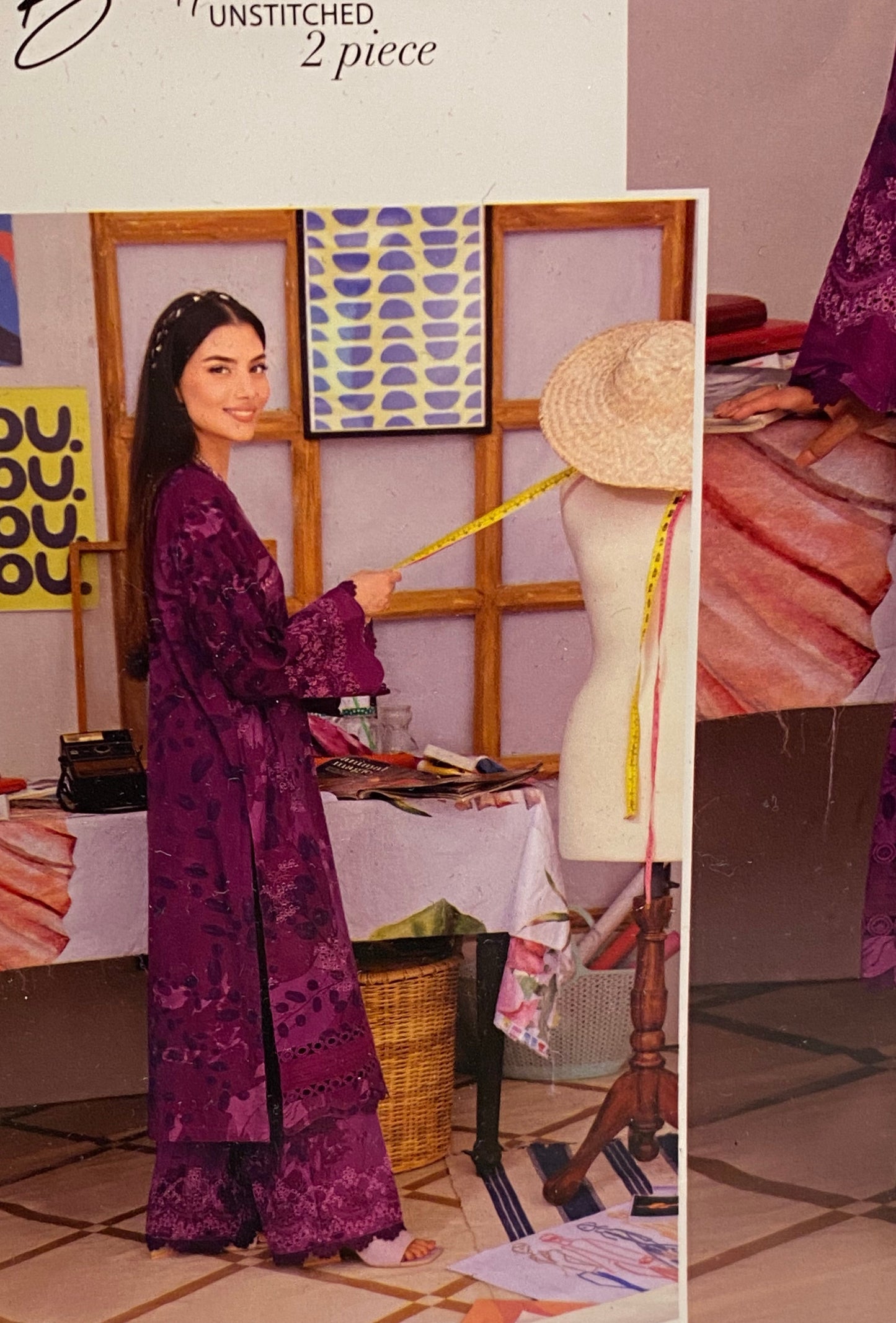 Nureh Khaddar 2 Piece Suit Unstitched