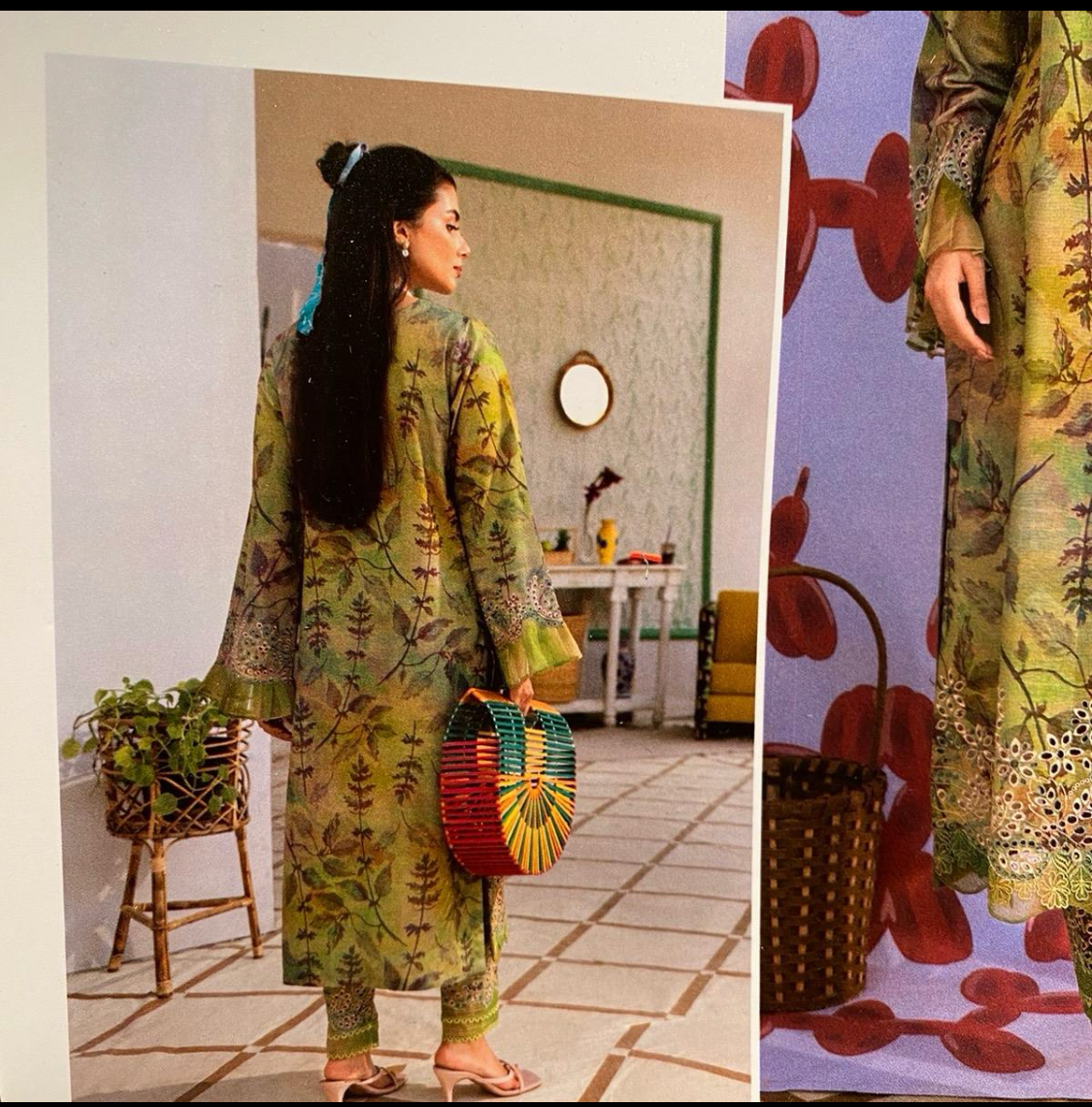 Nureh Khaddar 2 Piece Suit Unstitched