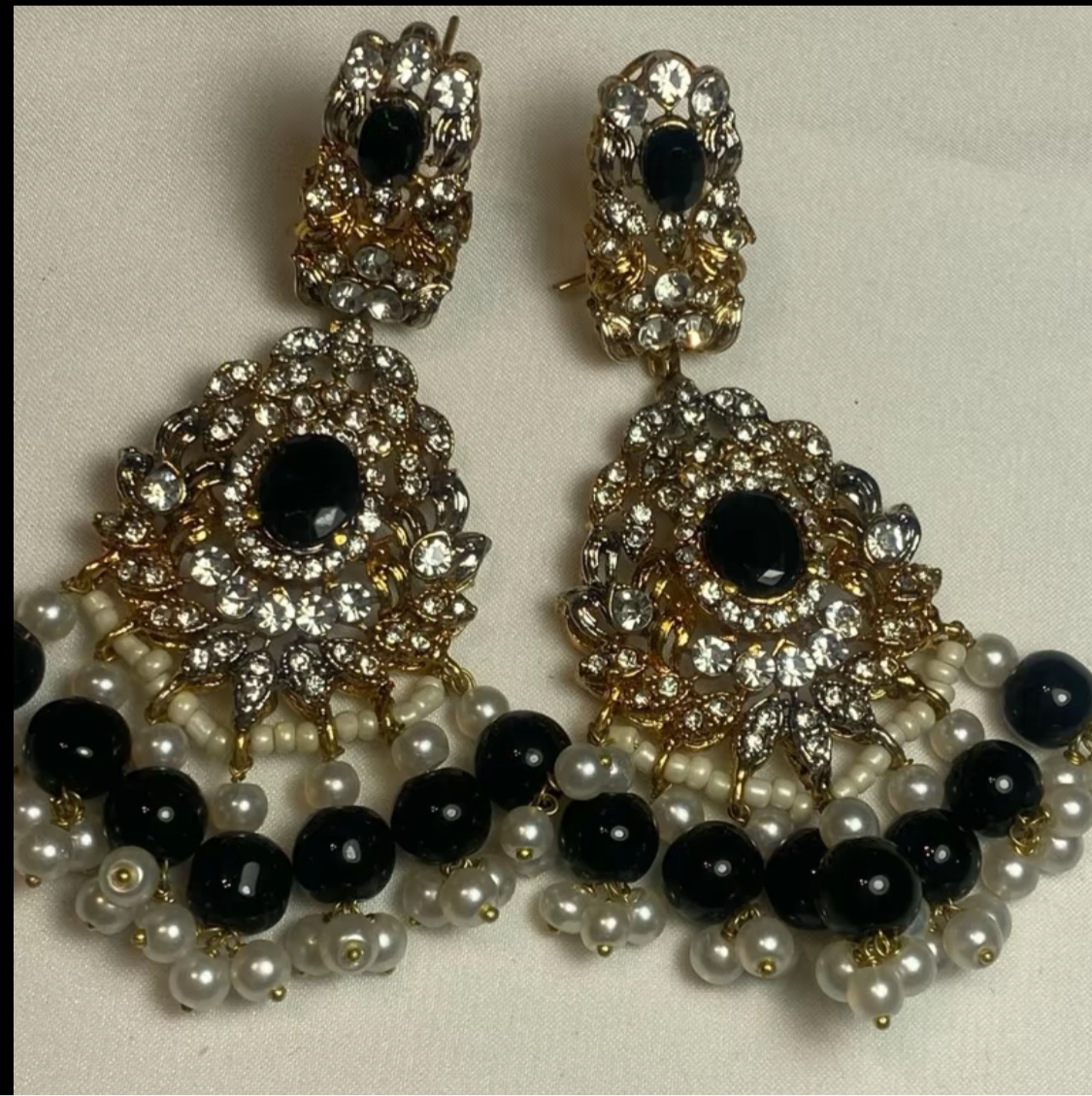 Naz Earrings in Gold Finish