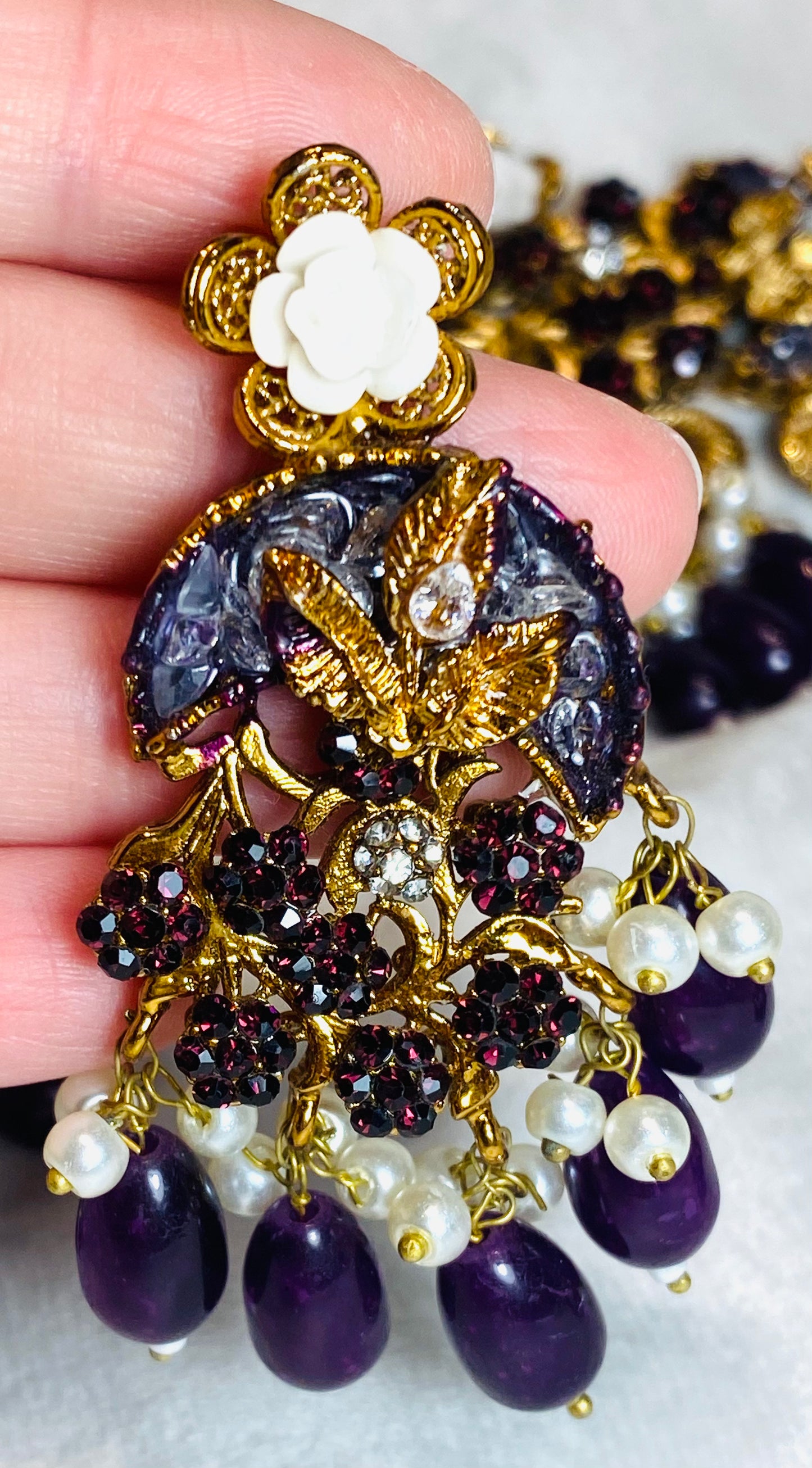 3 Piece Crush Set Purple