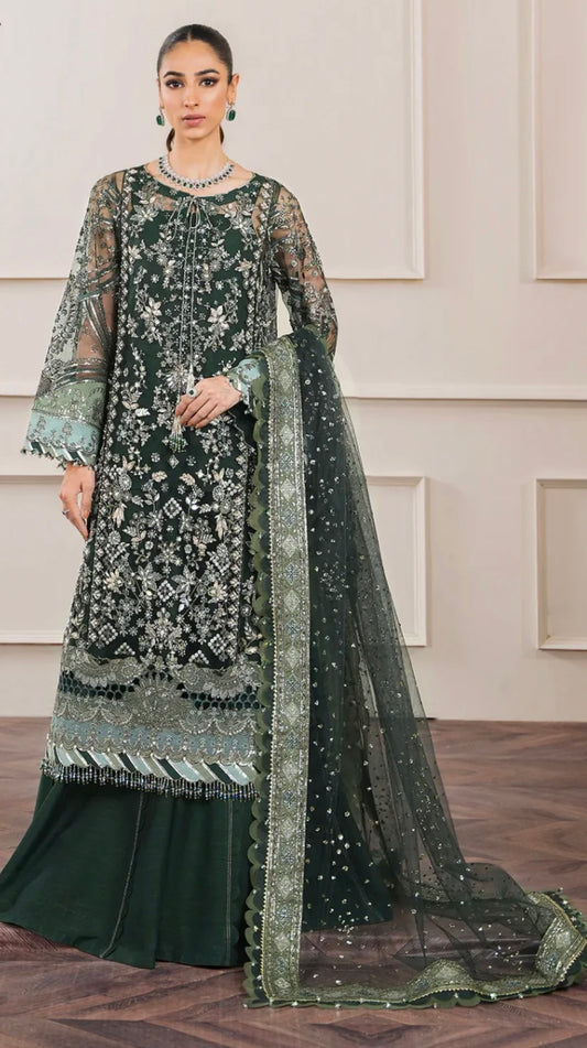 Baroque Chantelle Dark Green
