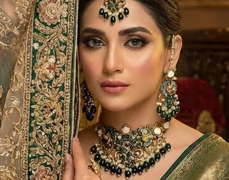Crush Stone 3 Piece Set Green