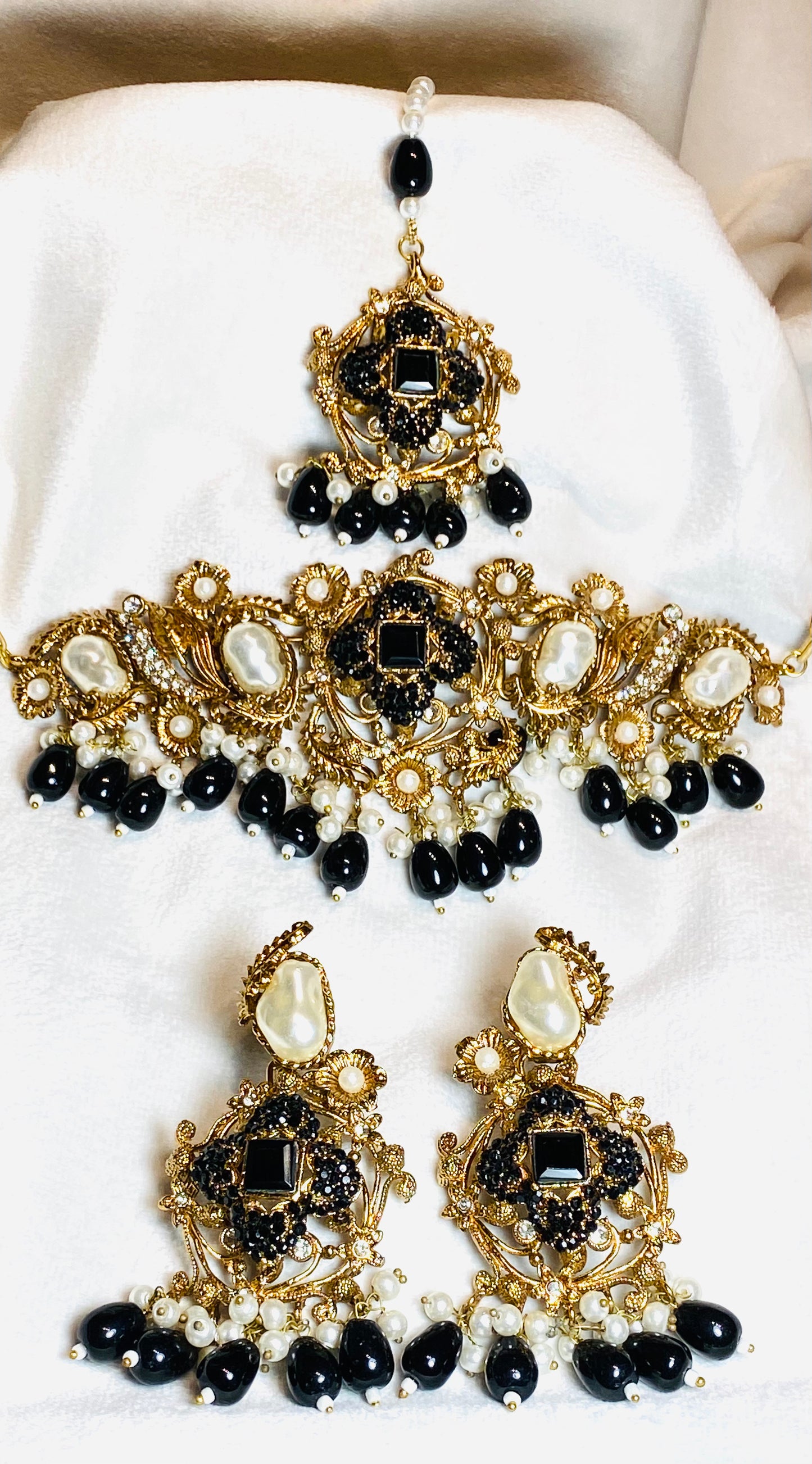 Parveen 3 Piece Set Black