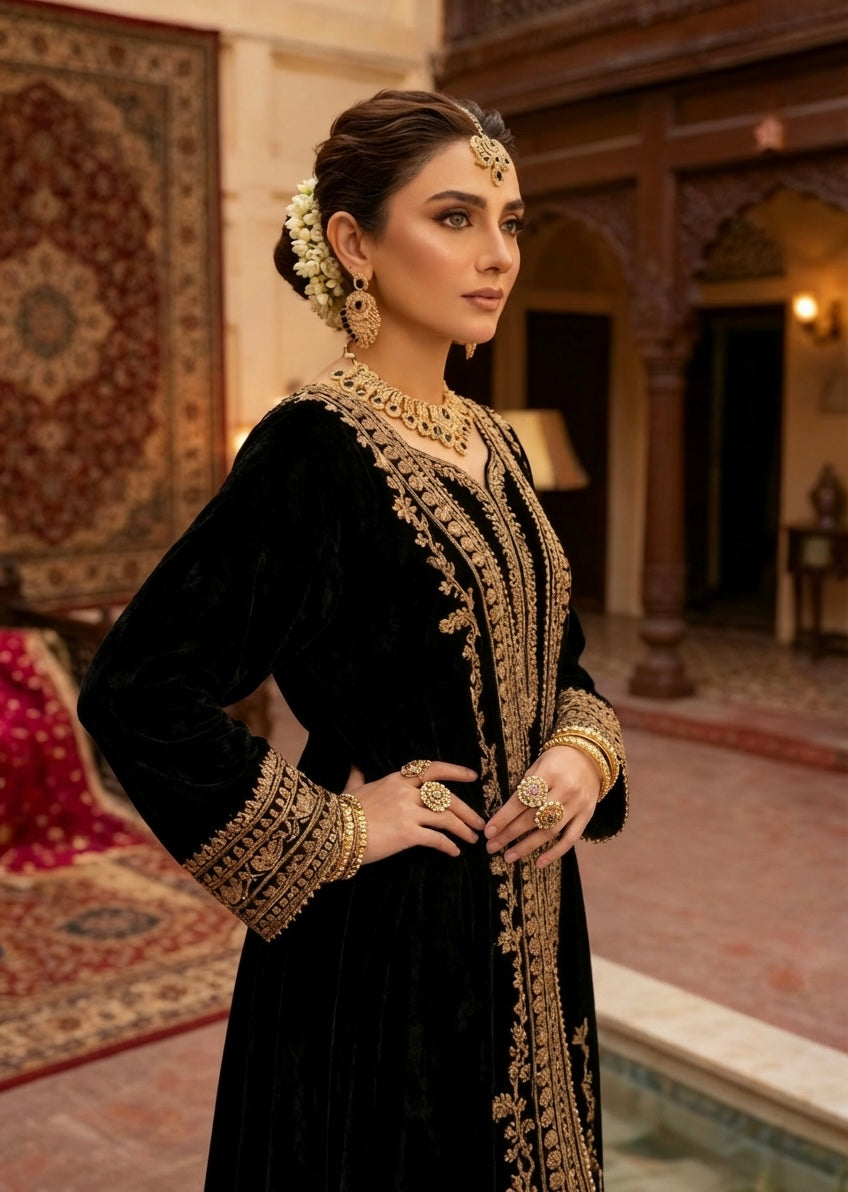 Malika 3 Piece Set Black