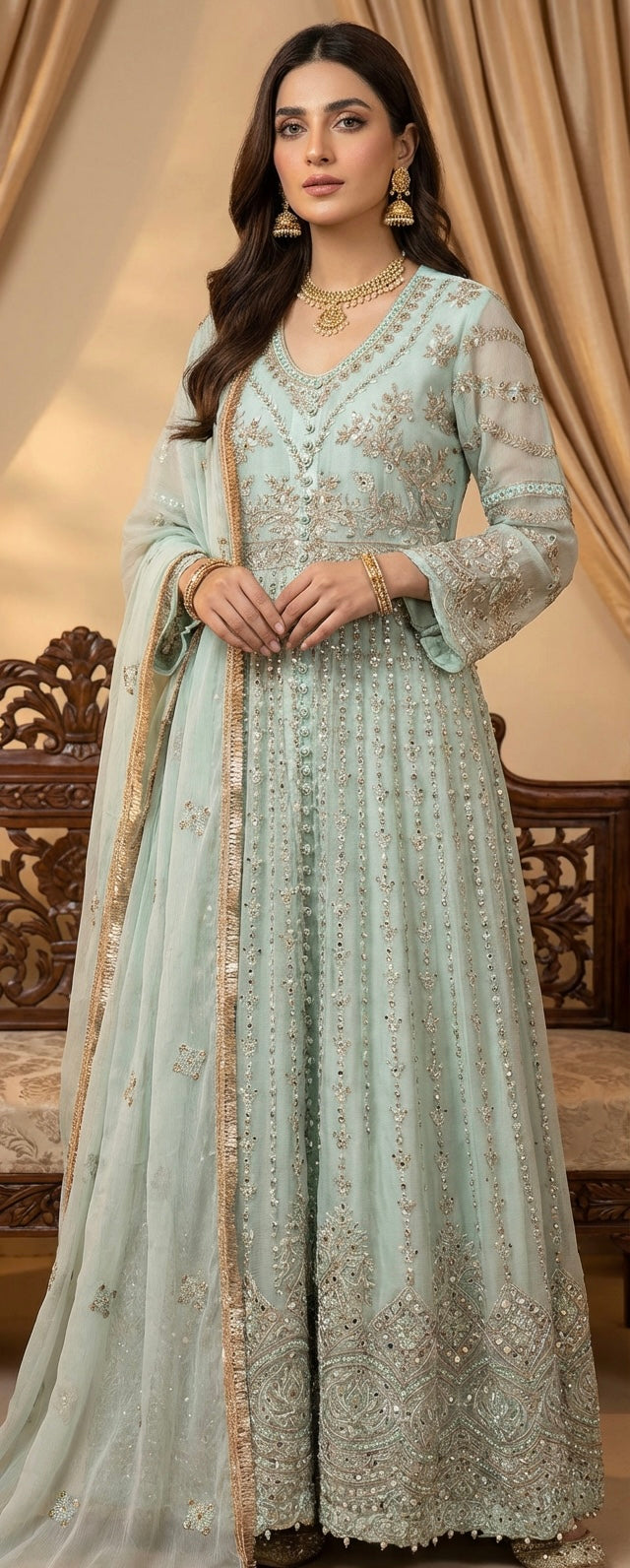 Long Dress Mint