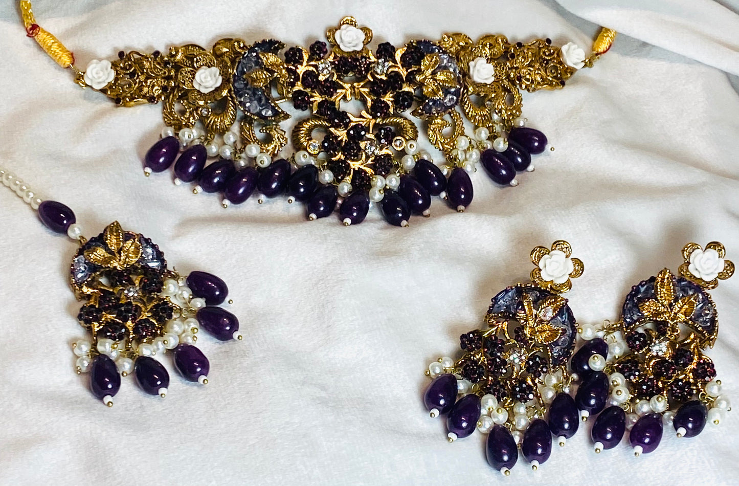 3 Piece Crush Set Purple