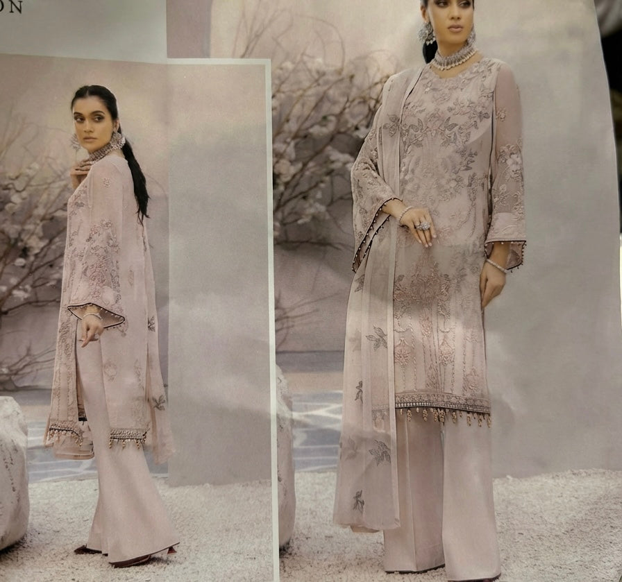 Brand Flossie Chiffon Unstitched