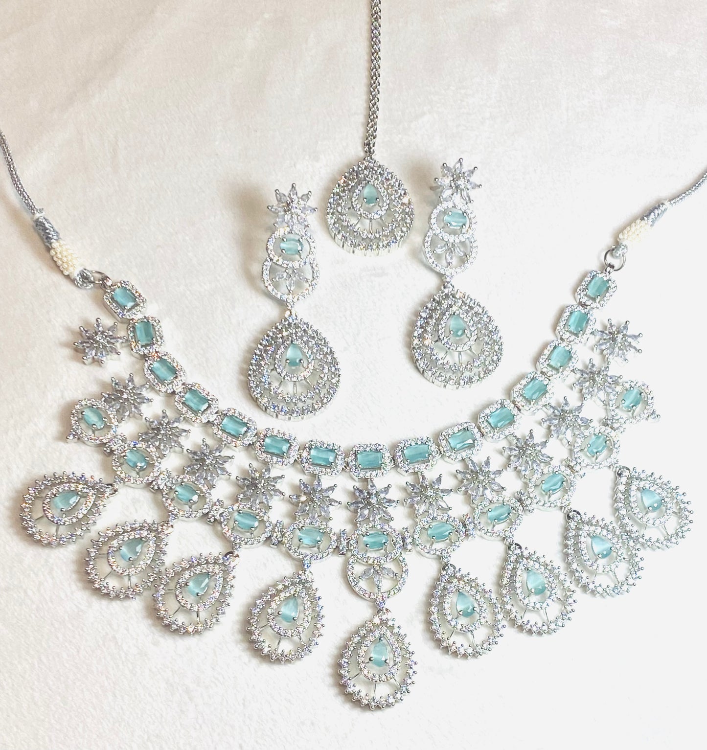 AD Large 3-Piece Set - Mint & Silver