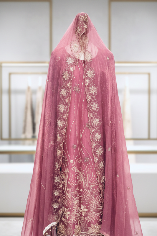 3 Piece Cutdana Suit Sharara 001