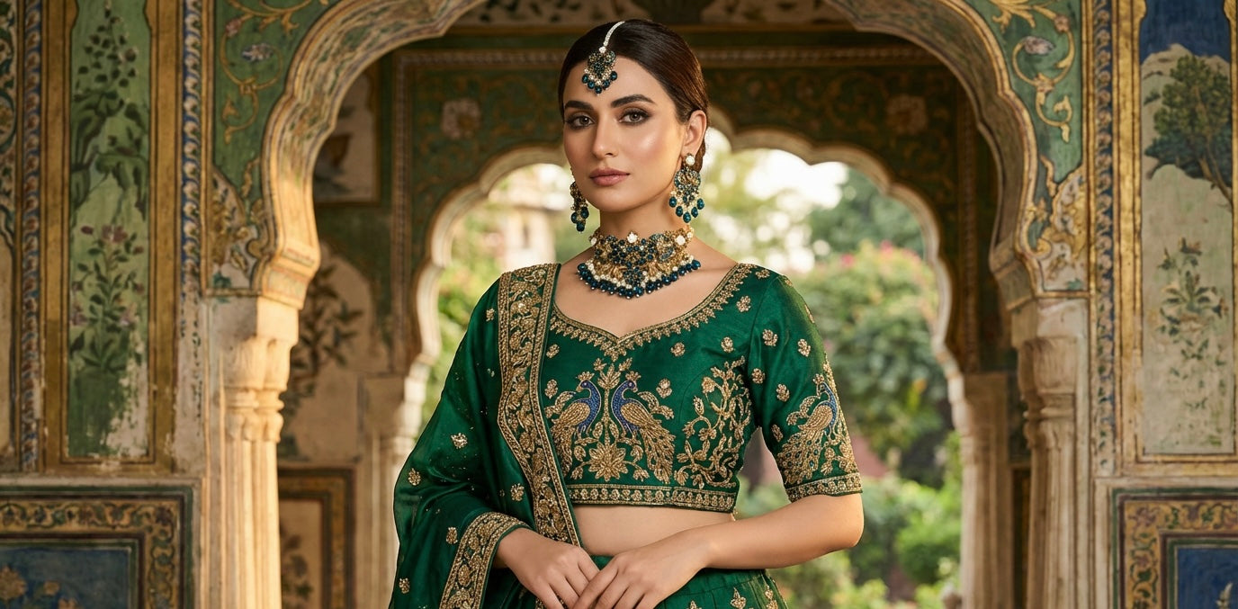 Crush Stone 3 Piece Set Green