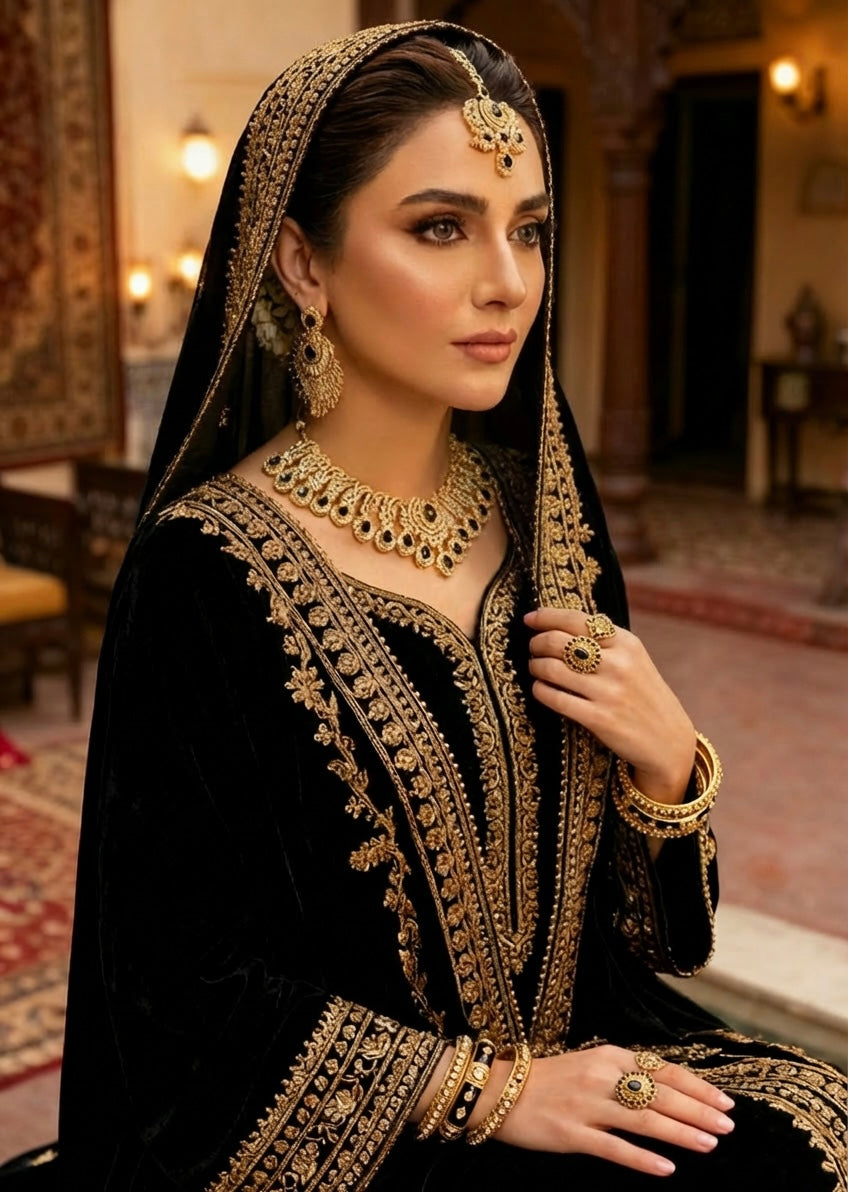 Malika 3 Piece Set Black