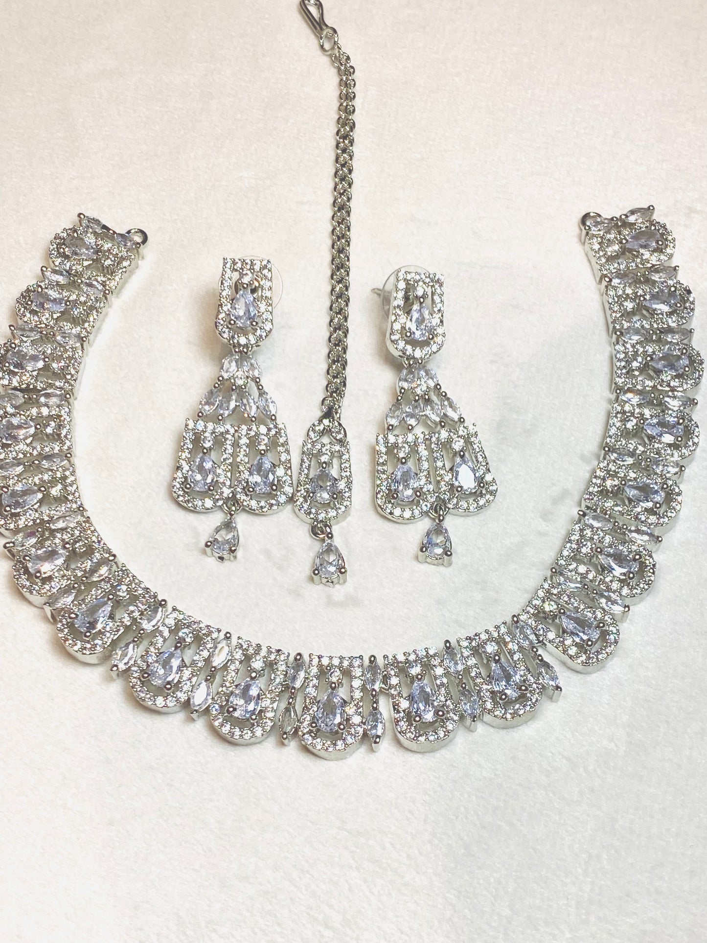 AD 3-Piece Petite Pear Set - Silver