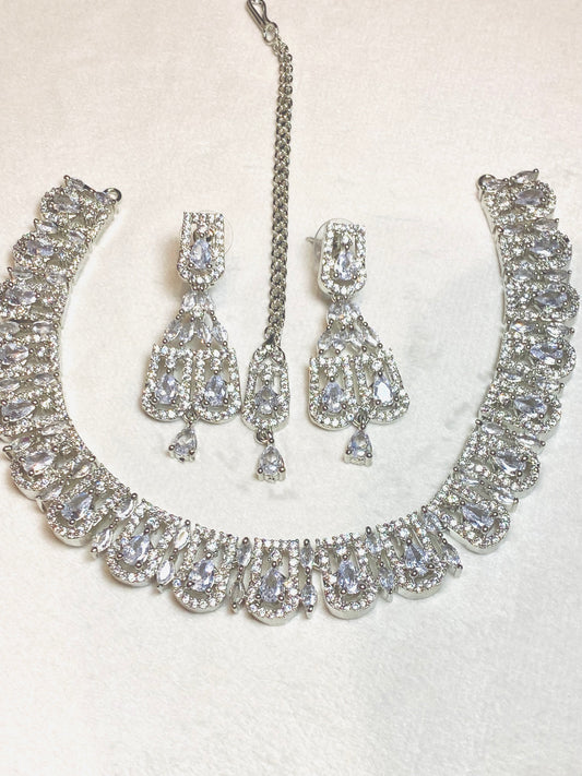 AD 3-Piece Petite Pear Set - Silver