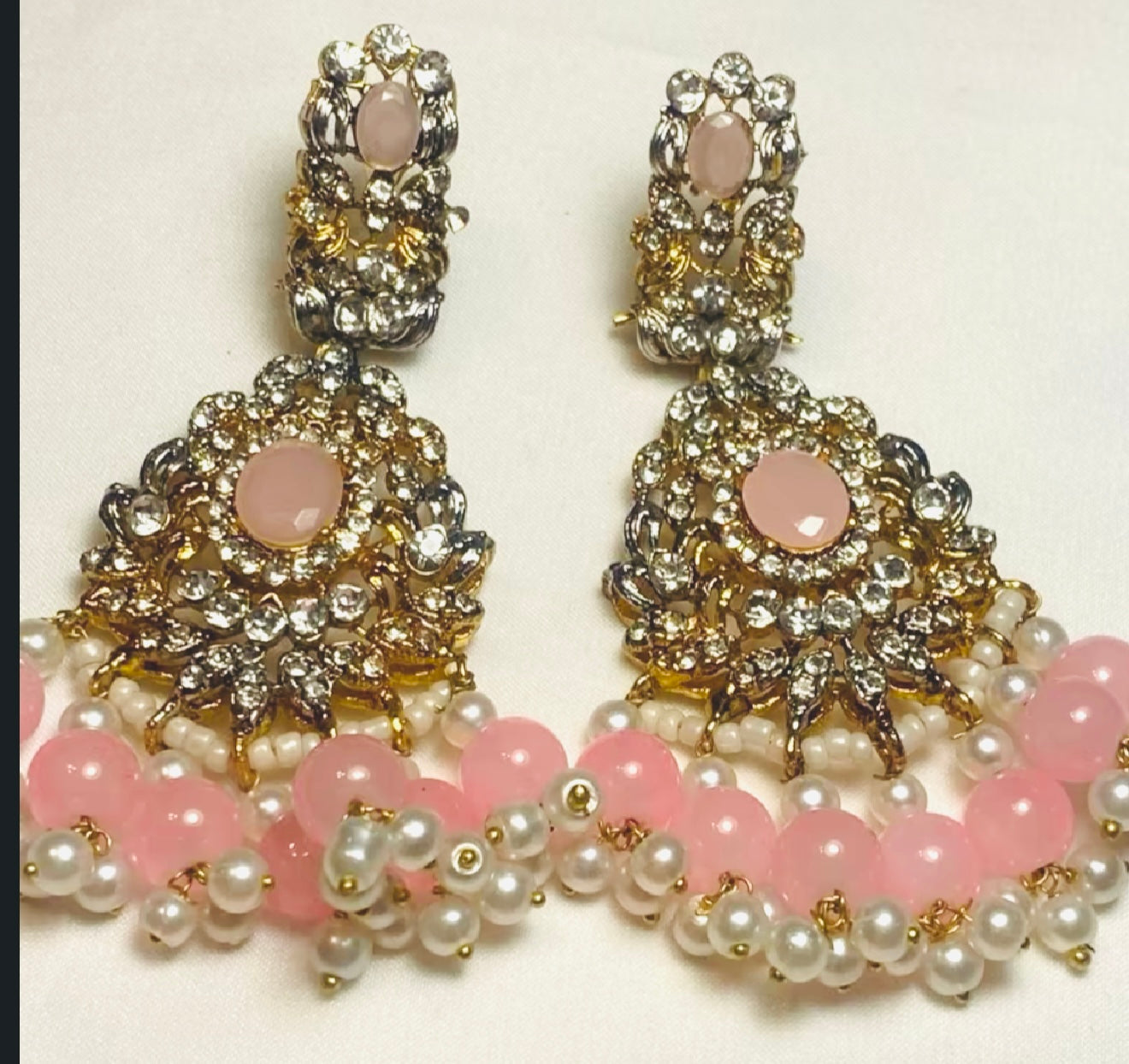Naz Earrings in Gold Finish