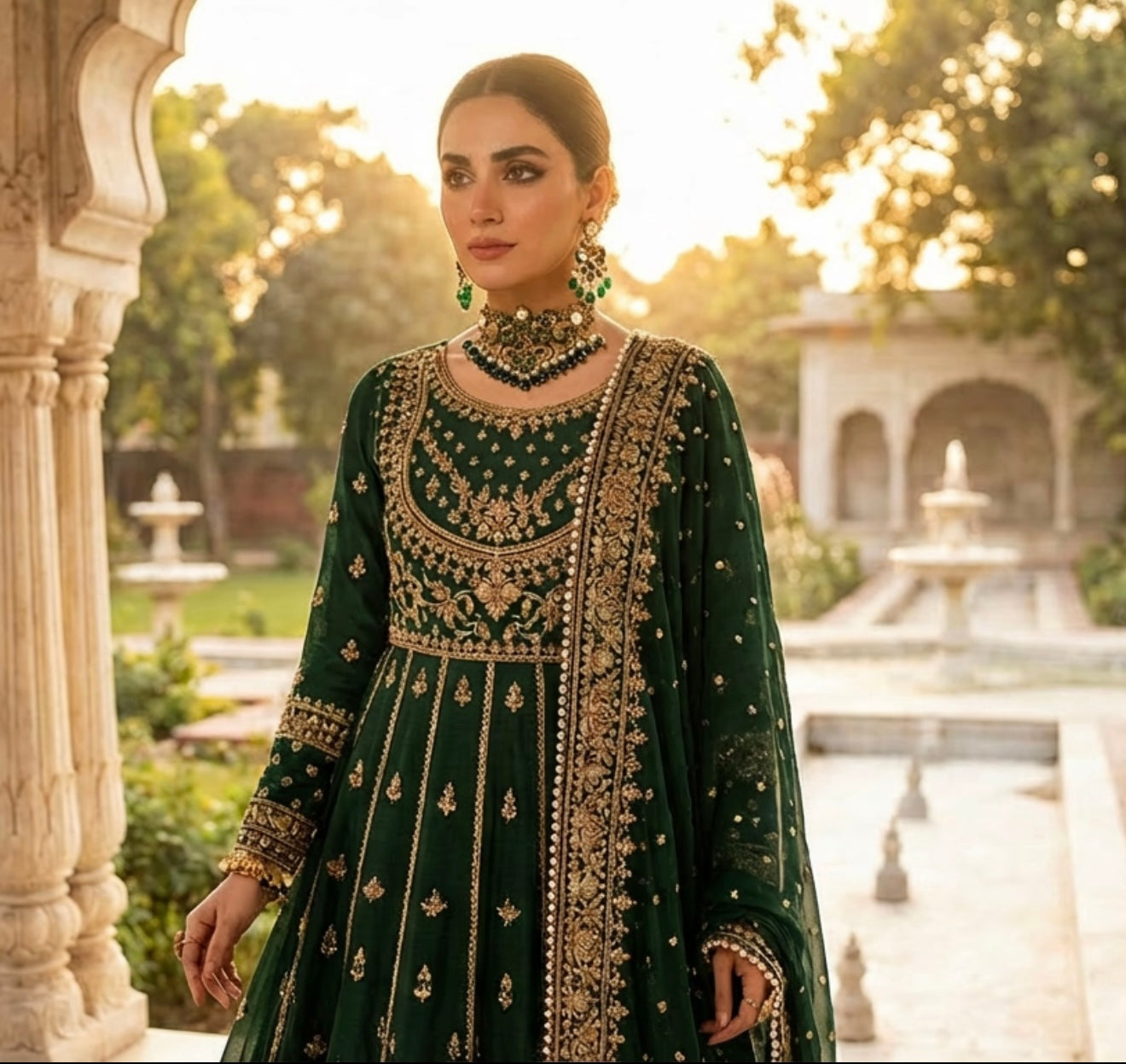 Crush Stone 3 Piece Set Green