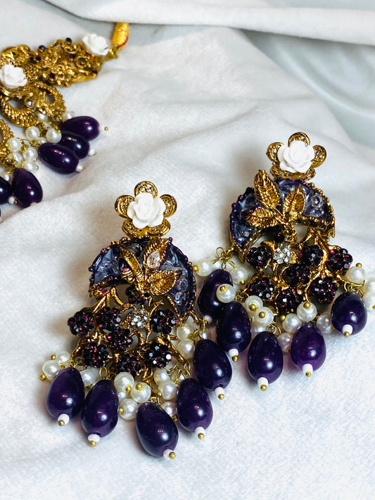 3 Piece Crush Set Purple