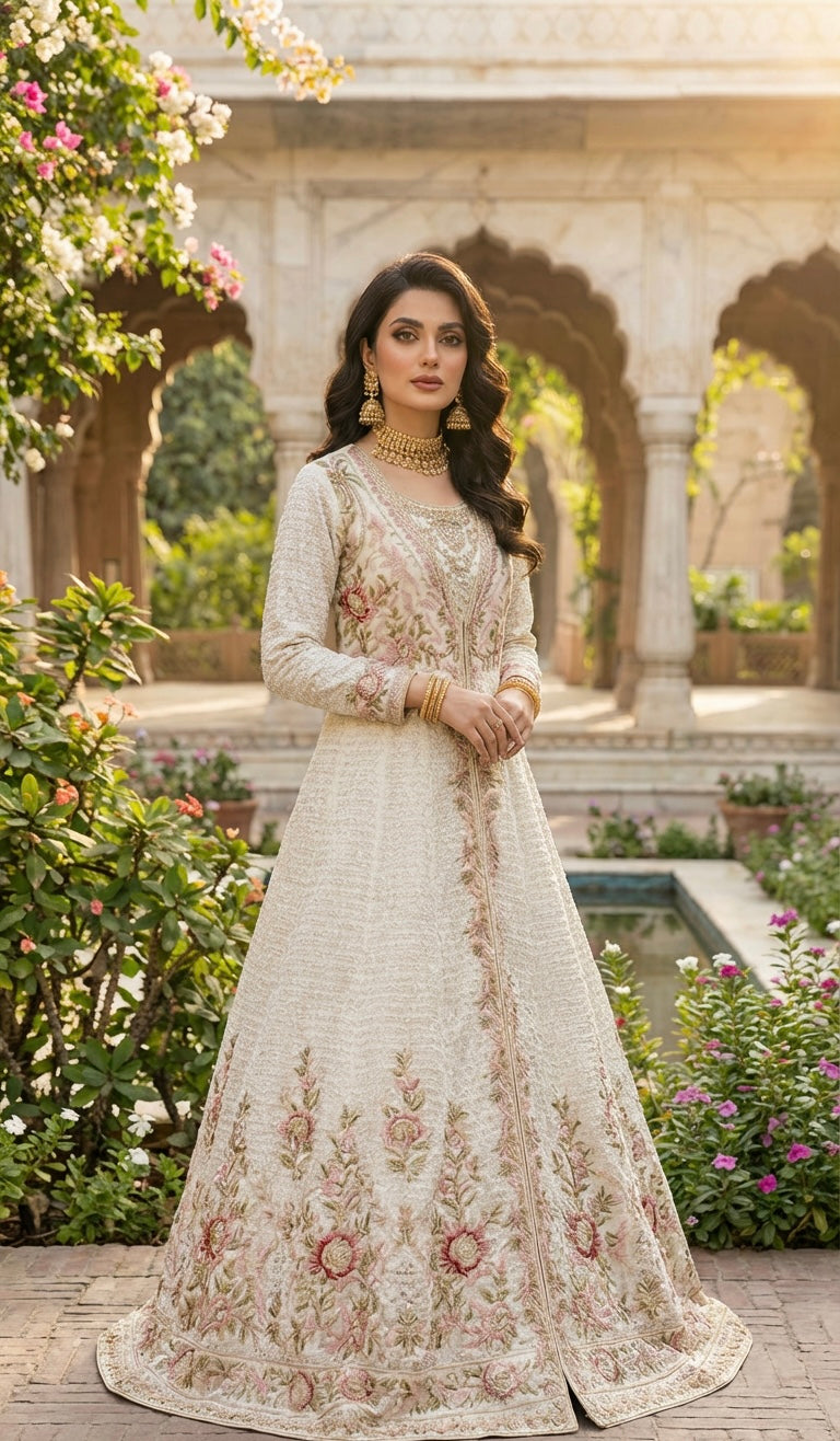 Flair Flower Gown White.