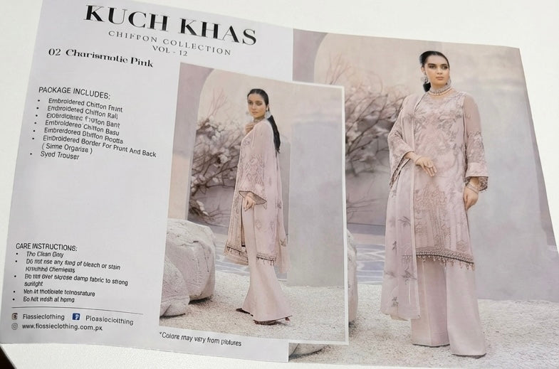Brand Flossie Chiffon Unstitched