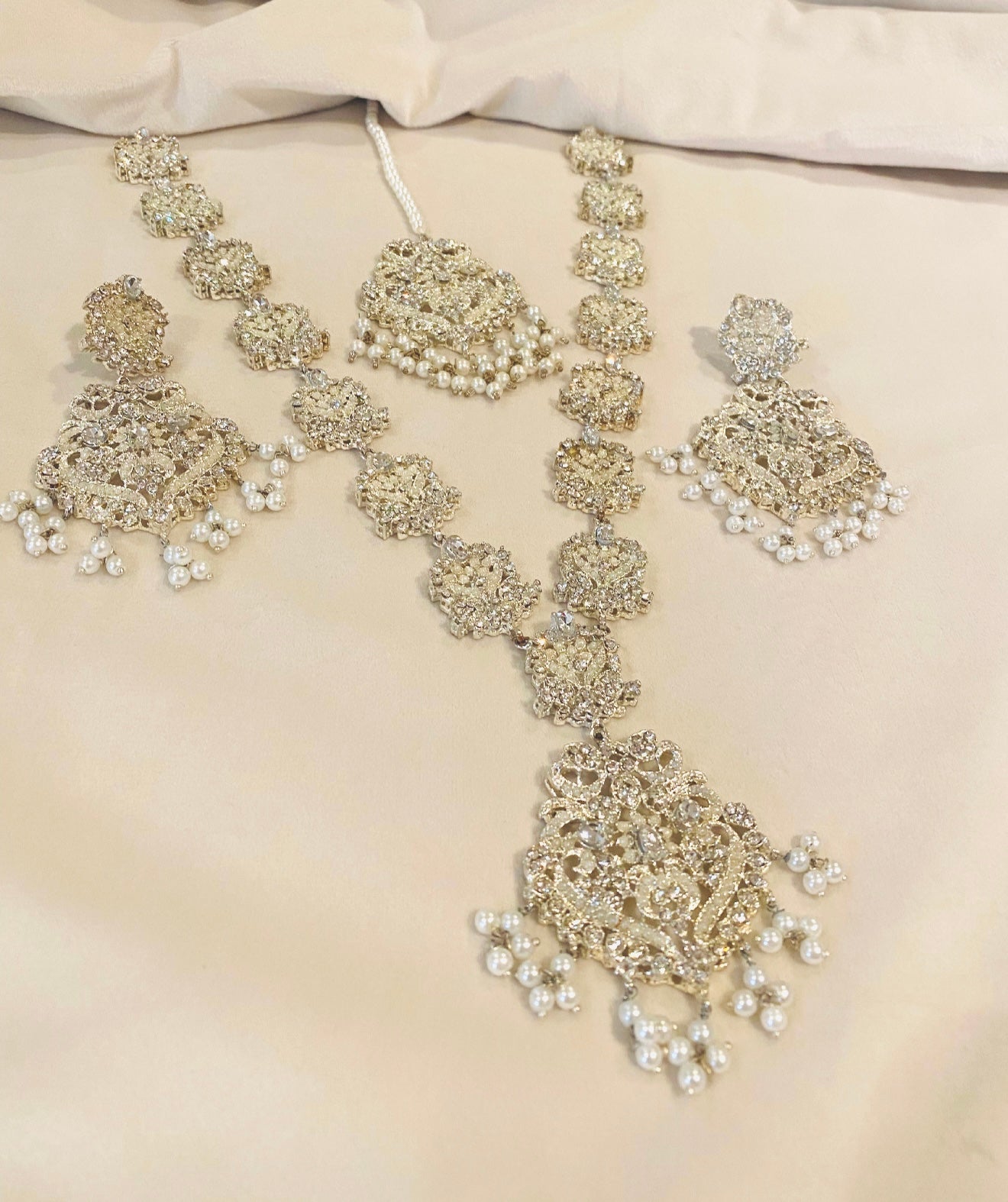 3 Piece Mala Set Silver