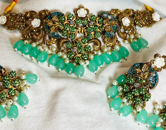 3 Piece Crush Set Mint