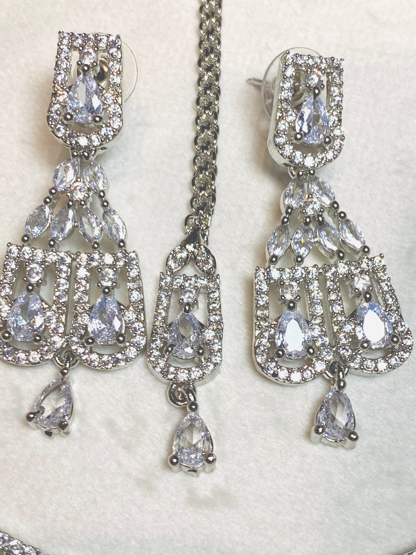 AD 3-Piece Petite Pear Set - Silver