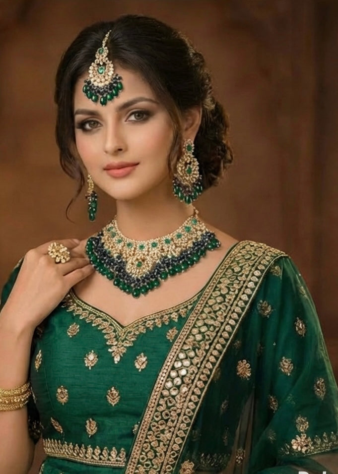Green & Gold 4 Piece Set