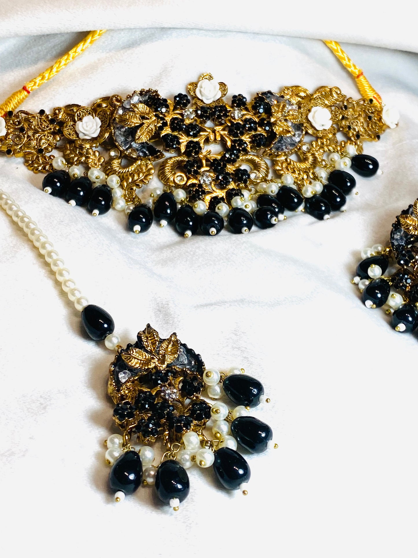 3 Piece Crush Set Black