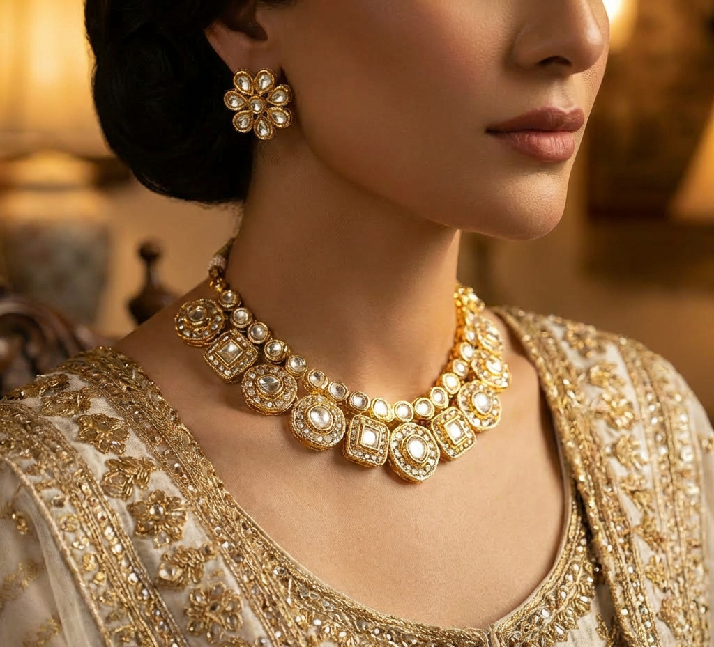 Kundan 2 Piece Set