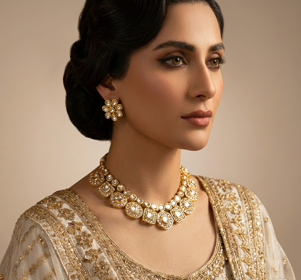 Kundan 2 Piece Set